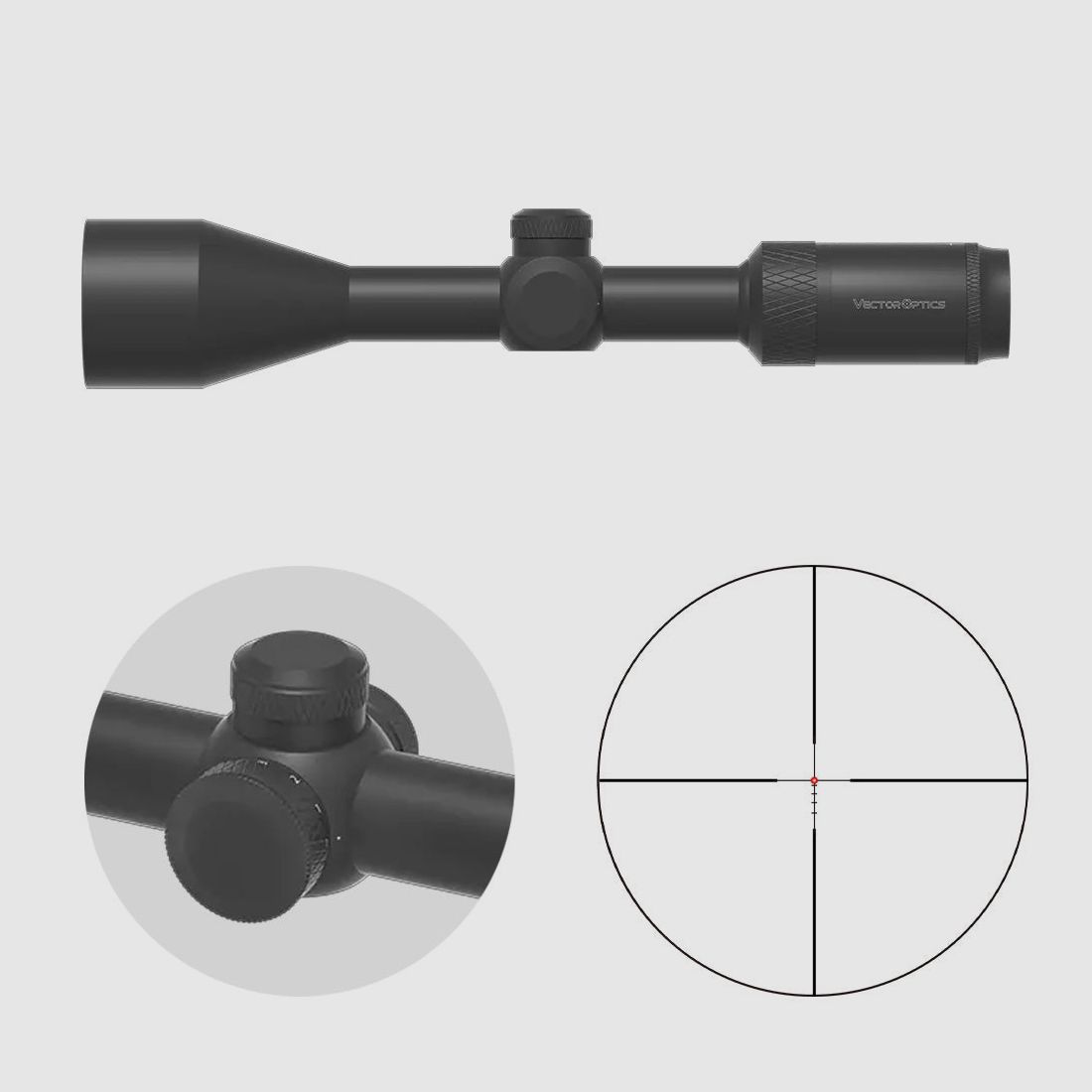 Vector Optics SCOM-36 Matiz 3-9×50 Fiber SFP