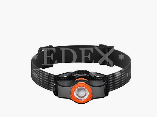 LEDLENSER MH3 Stirnlampe schwarz-orange