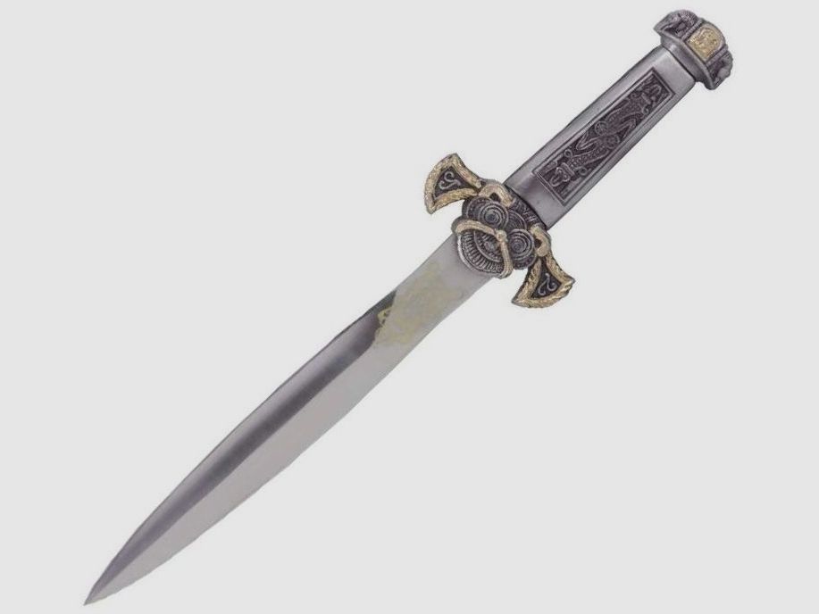 Wikingerdolch mit Scheide