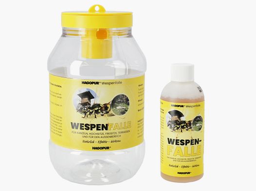 Wasp trap incl. attractant