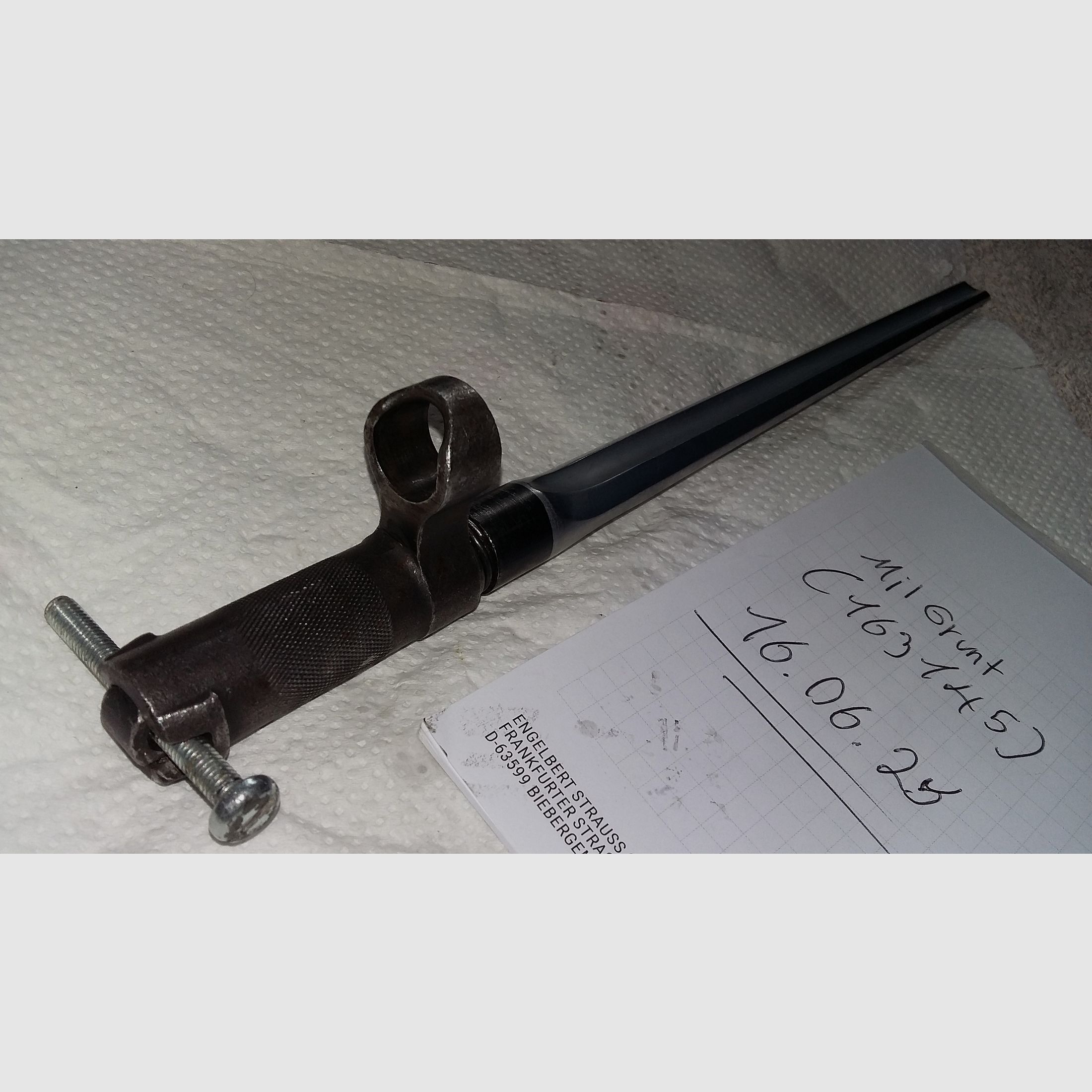 Original chinesisches Type 56 SKS "Paratrooper" Spike/Nadel Klappbajonett