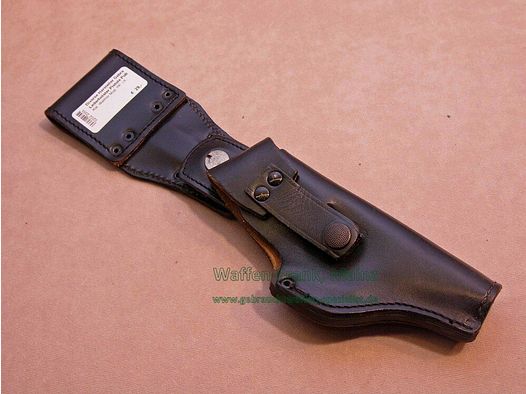 Diverse manufacturers leather holster pistol police