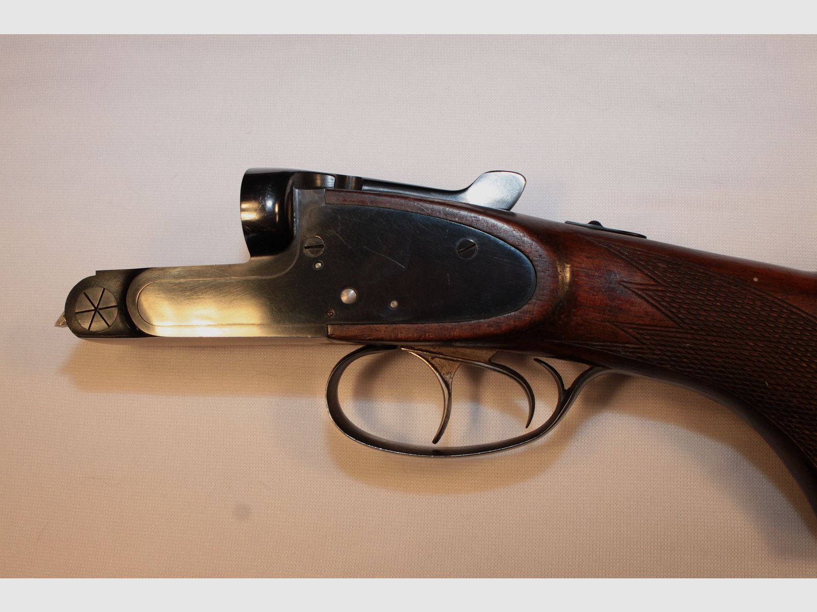CZ Querflinte mit Seitenschlossen im Kaliber 12/70
