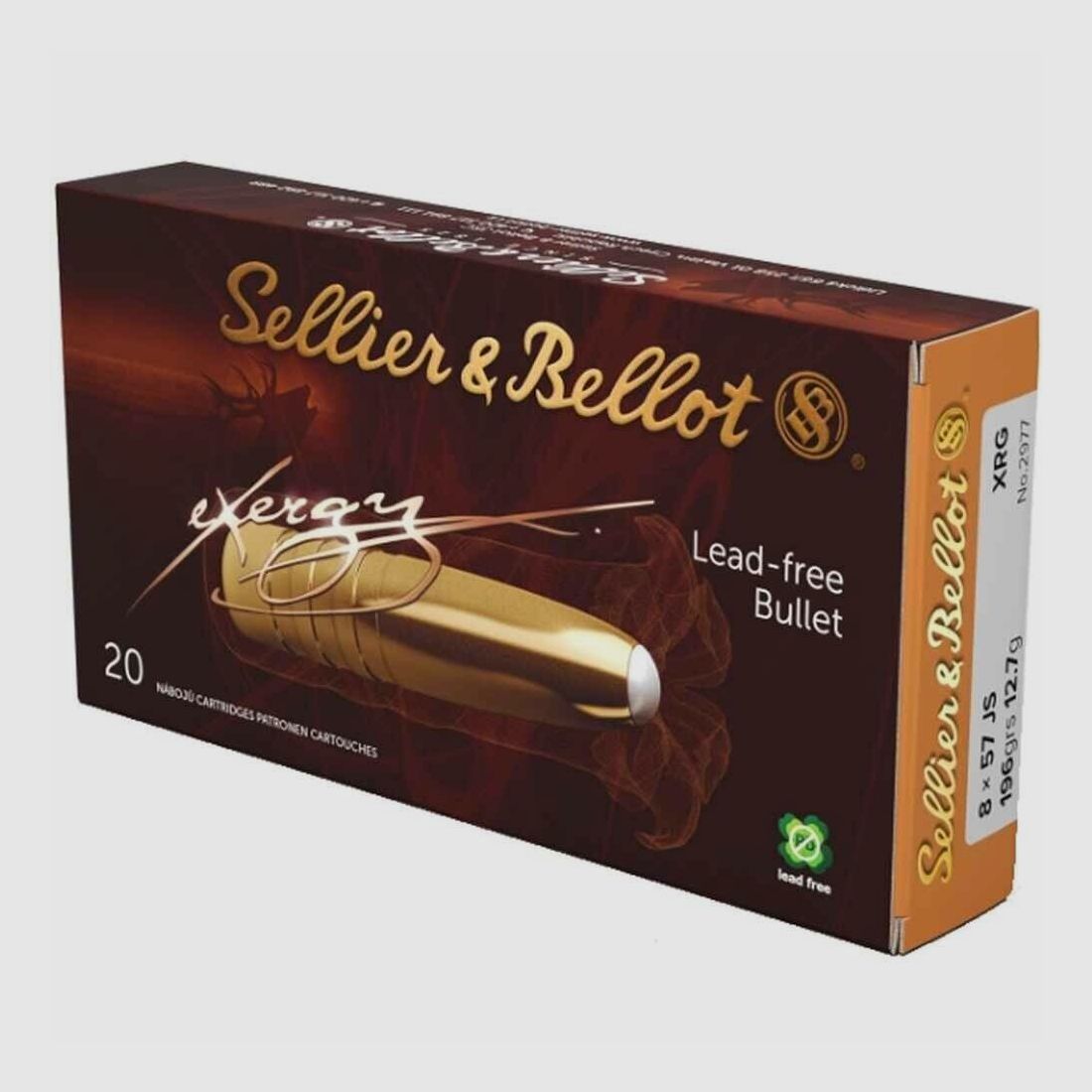 Sellier & Bellot 8x57JS XRG 196grs / 12.7g