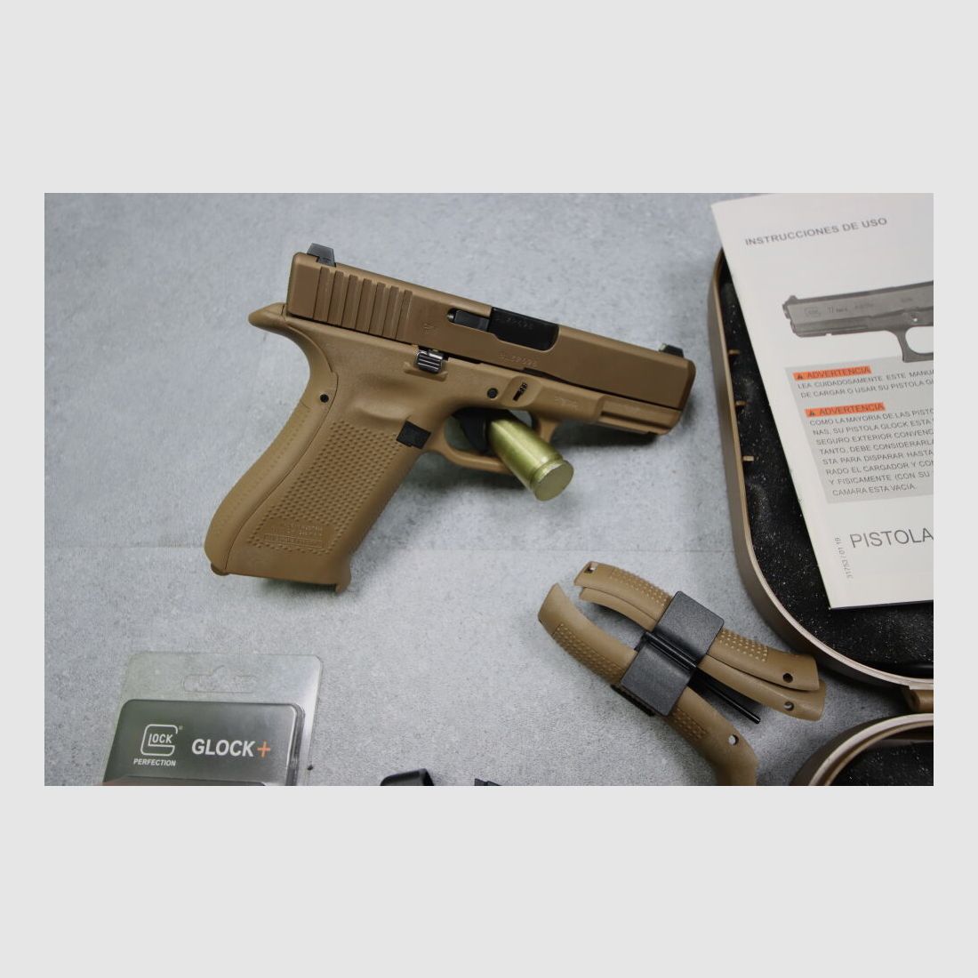 Glock 19X Coyote (Sandfarben)
