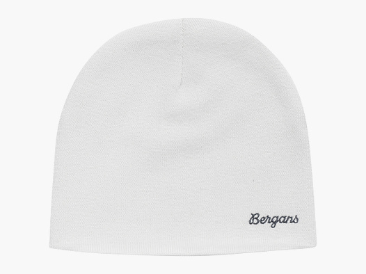 Bergans Allround Mid Warm Merino Beanie Arctic White One Size