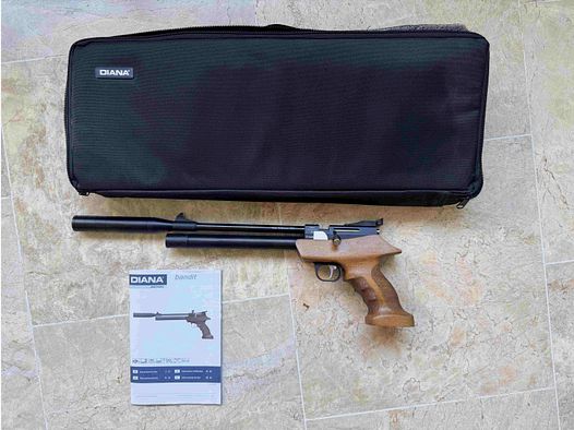 Diana Bandit Pressluftpistole wie neu