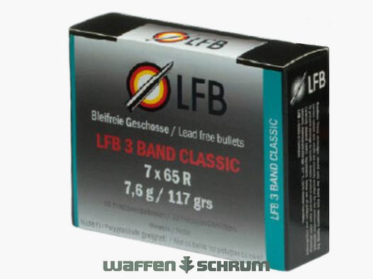 Labor für Ballistik 5,6x52R 3 Band Classic 3,1g - 48gr.