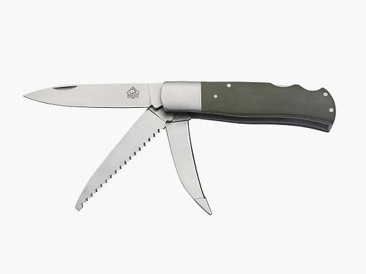 PUMA TEC hunting pocket knife G10 green