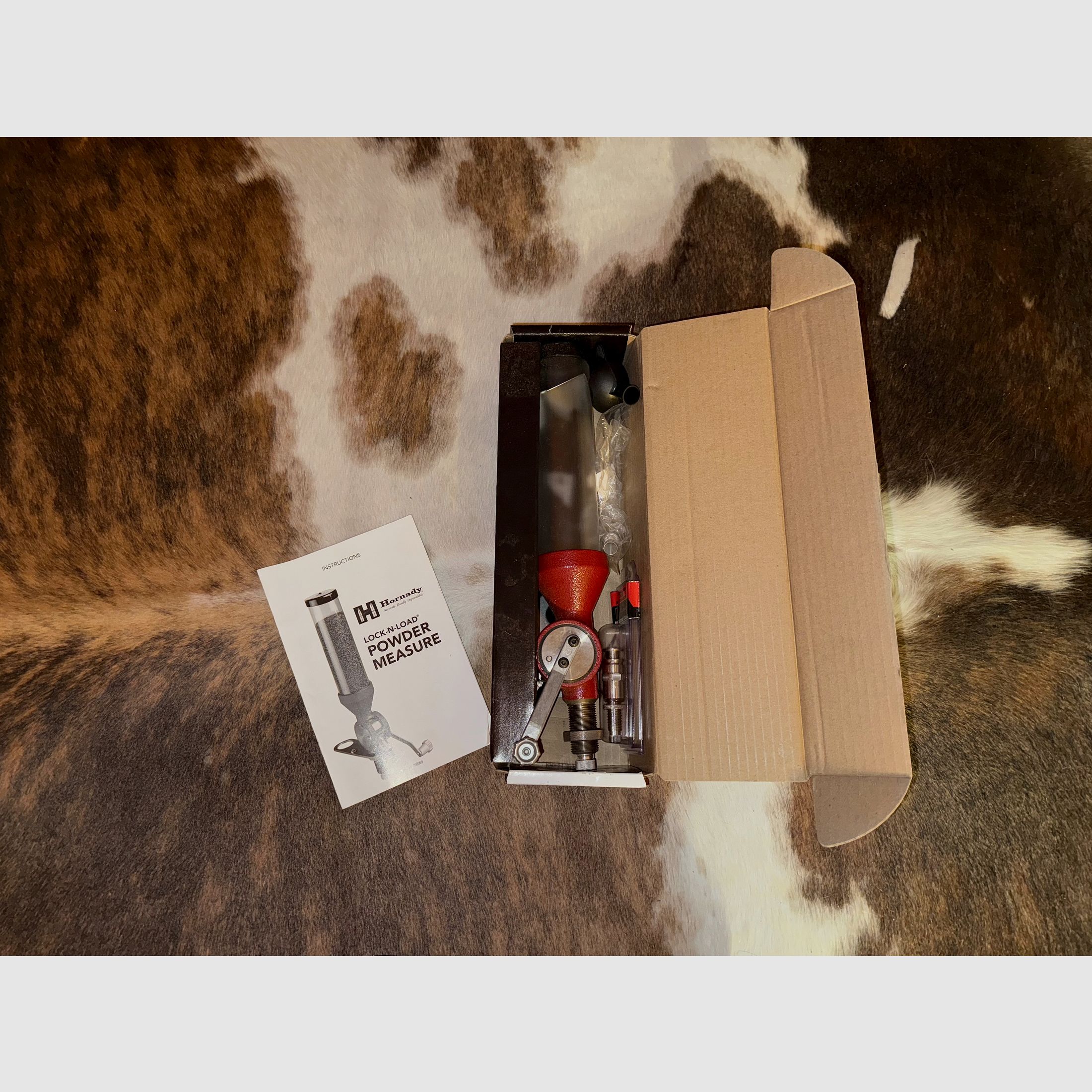 Hornady Lock-N-Load Pulvermessgerät (inkl. Gewehrmess-Einsatz)