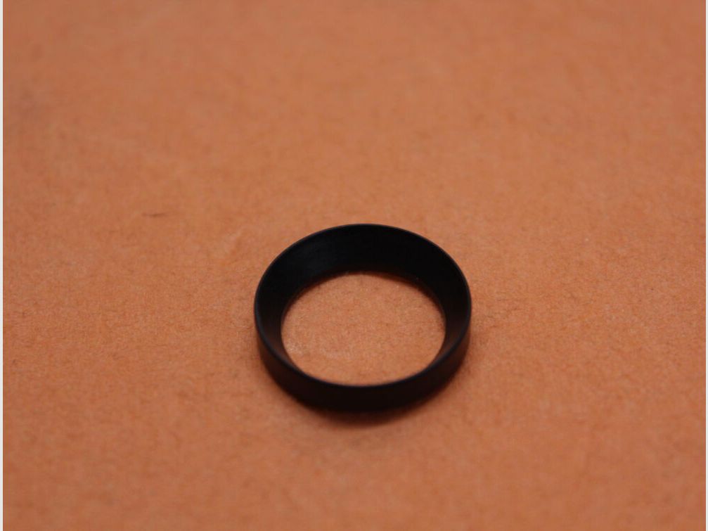 Oberland Arms SR-25: Crush Washer OA Alu black M15 compression ring for MFD/ comp or similar with thread M15x1