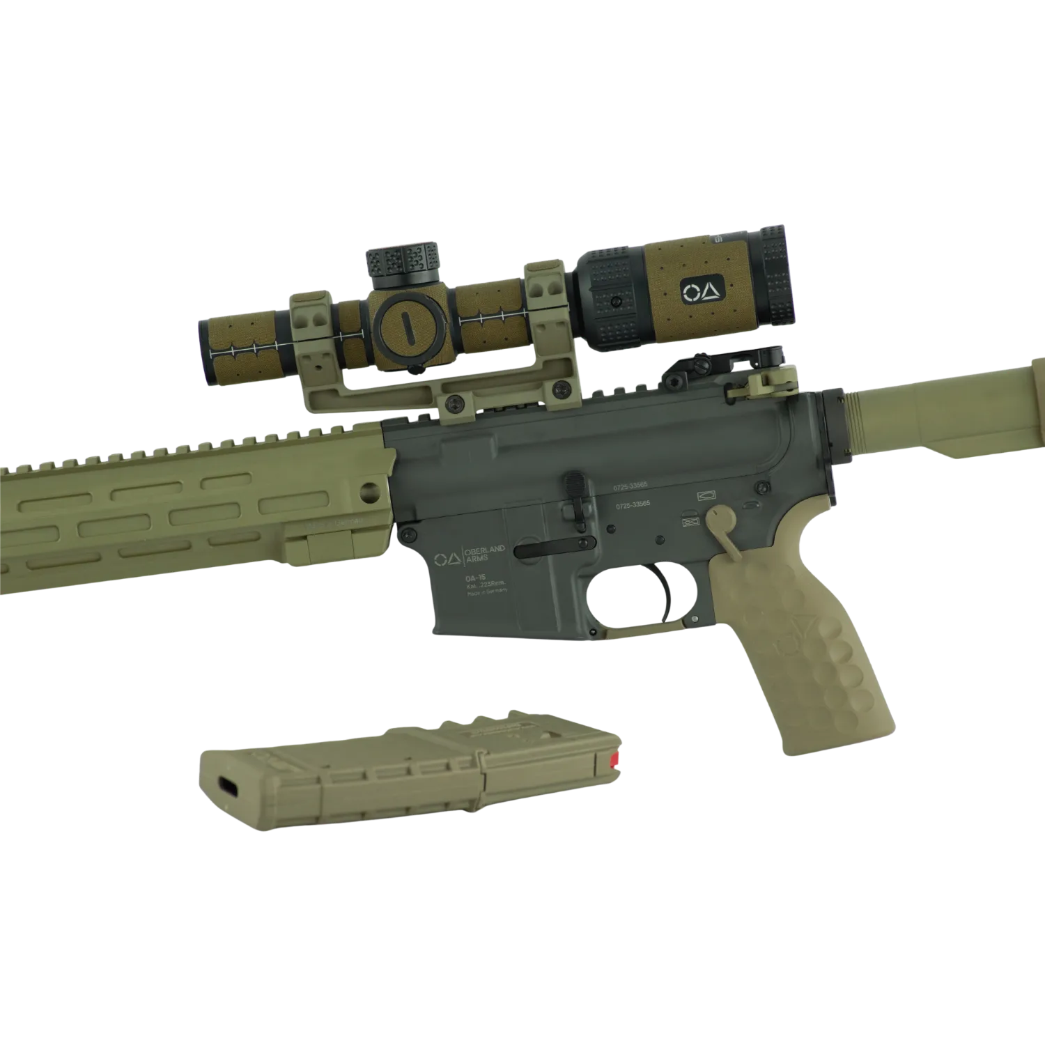 Oberland Arms OA-15 PR G96c 12,5" calibro .223Rem incluso OA Sharp LPVO 1-8x24 attrezzatura top, immagine 3 di 5