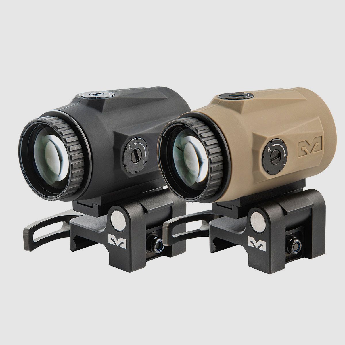 MEPRO MMX3, MICRO MAGNIFIER 3x QUICK FLIP-MOUNT, zdjęcie 4 z 5
