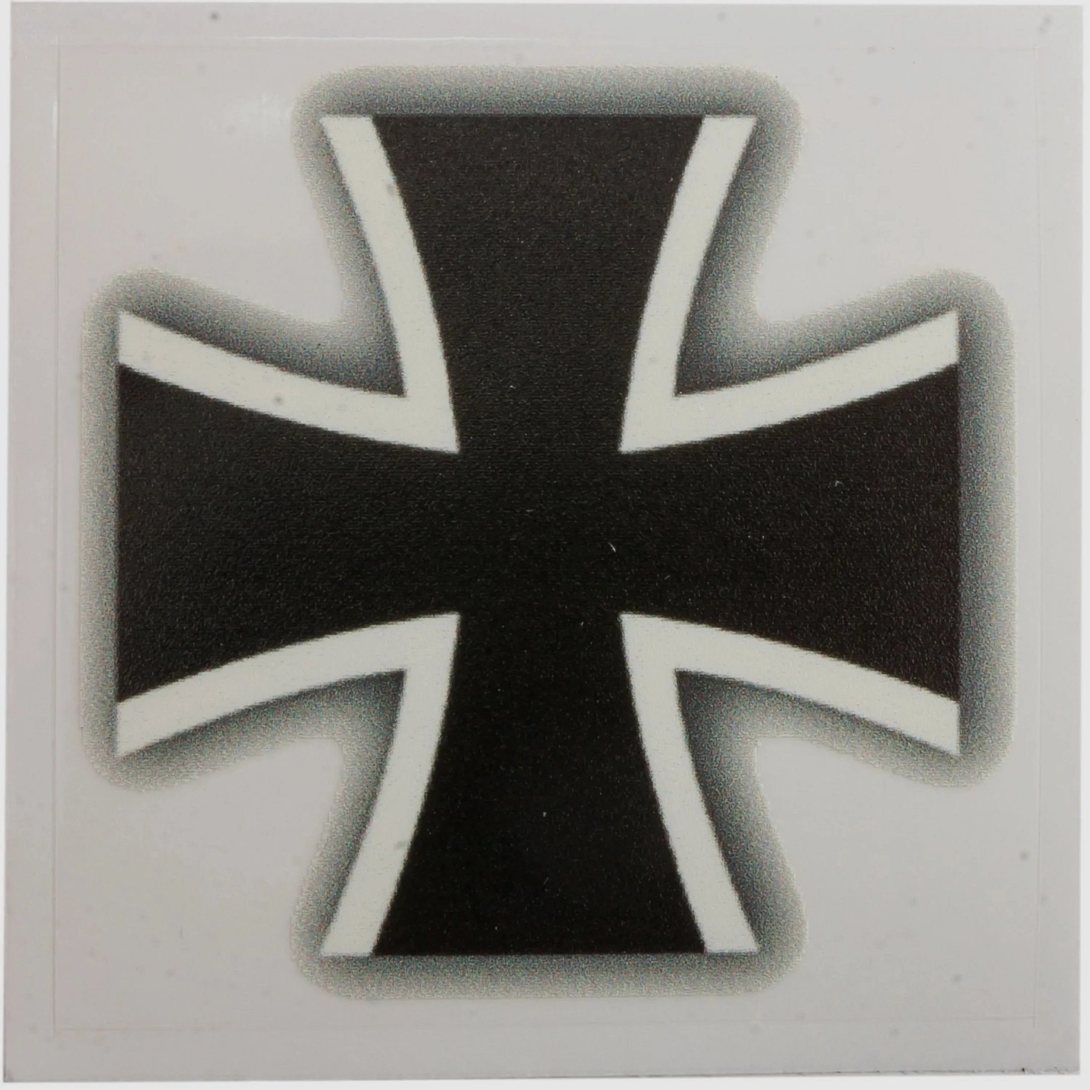 Café Viereck Autoaufkleber Eisernes Kreuz