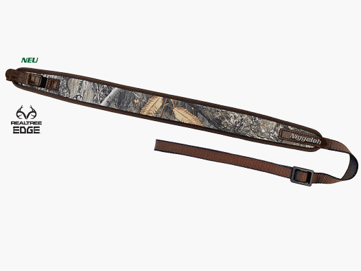 Niggeloh 221100004 Gewehrgurt Neopren Realtree EDGE mit SV