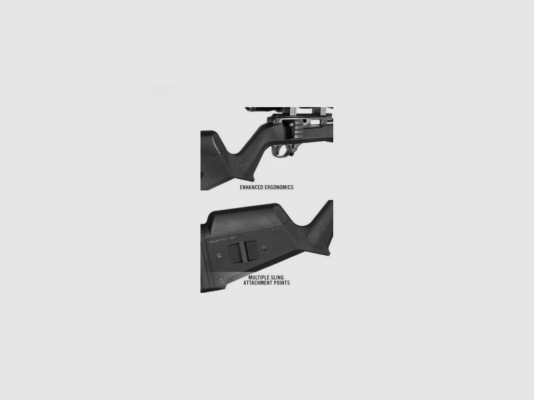 MAGPUL - Schaft Hunter X-22 Ruger 10/22 Schwarz, Bild 3 von 10