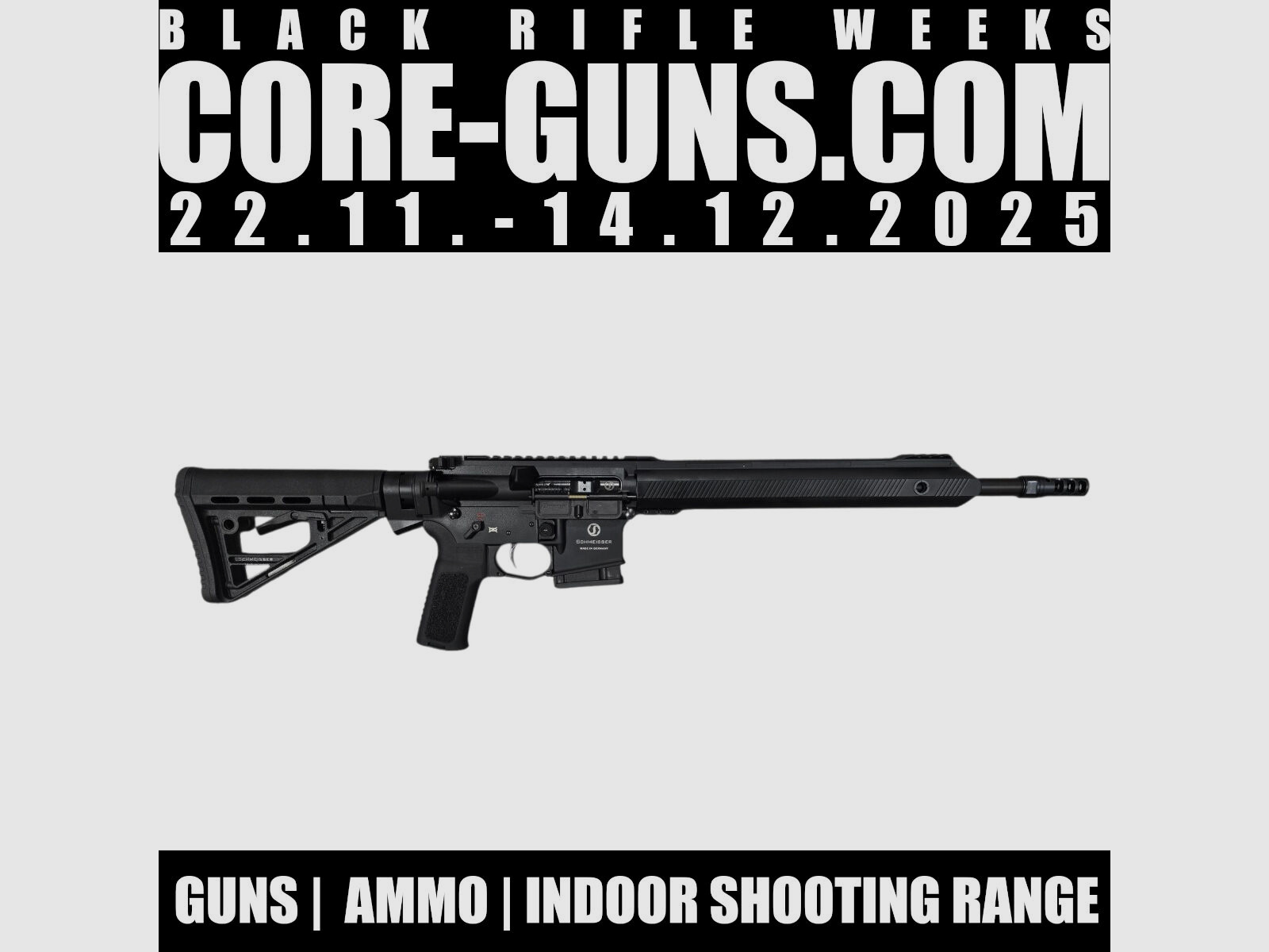 SCHMEISSER AR15-M4FL SPORT 223Rem 14,5" carabine semi-automatique 223Rem Blackweeks Deals