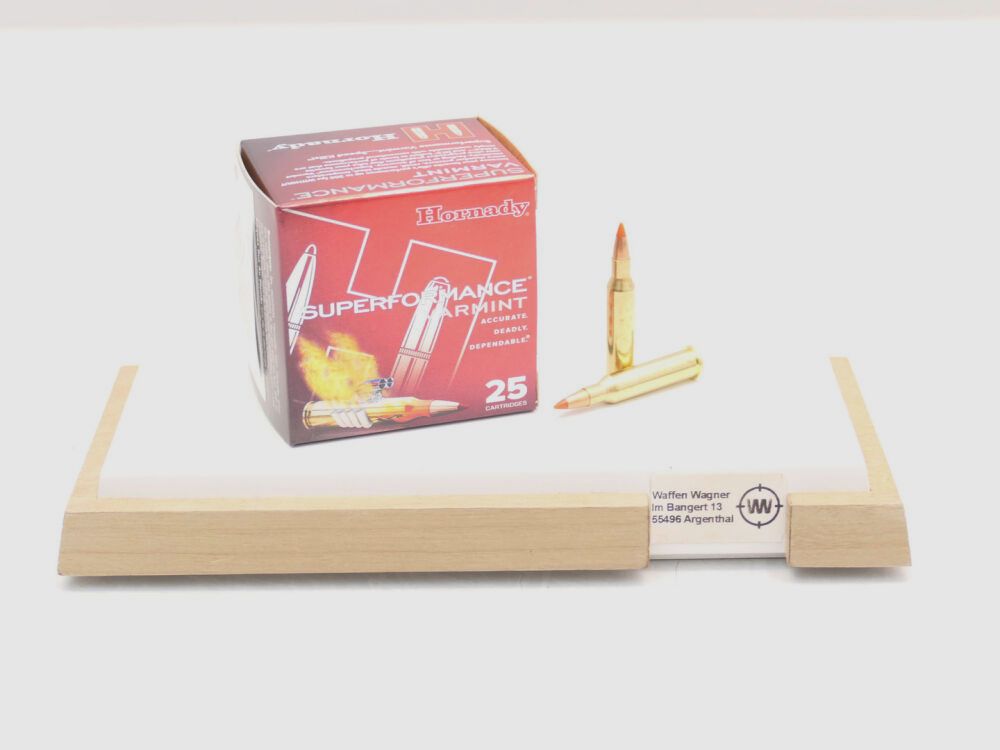 Hornady V-Max 1.3g/20grs .17 Hornet