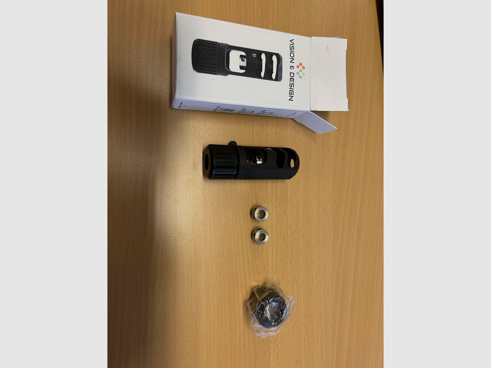 Vision Design TROLL frein de bouche (6mm/6,5mm/.308 - 1/2-28/5/8x24)