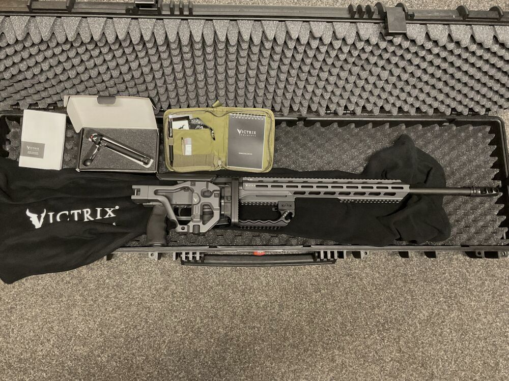 Victrix Gladio V Dark Grey 6,5 Creedmoore 26 Zoll Lauflänge
