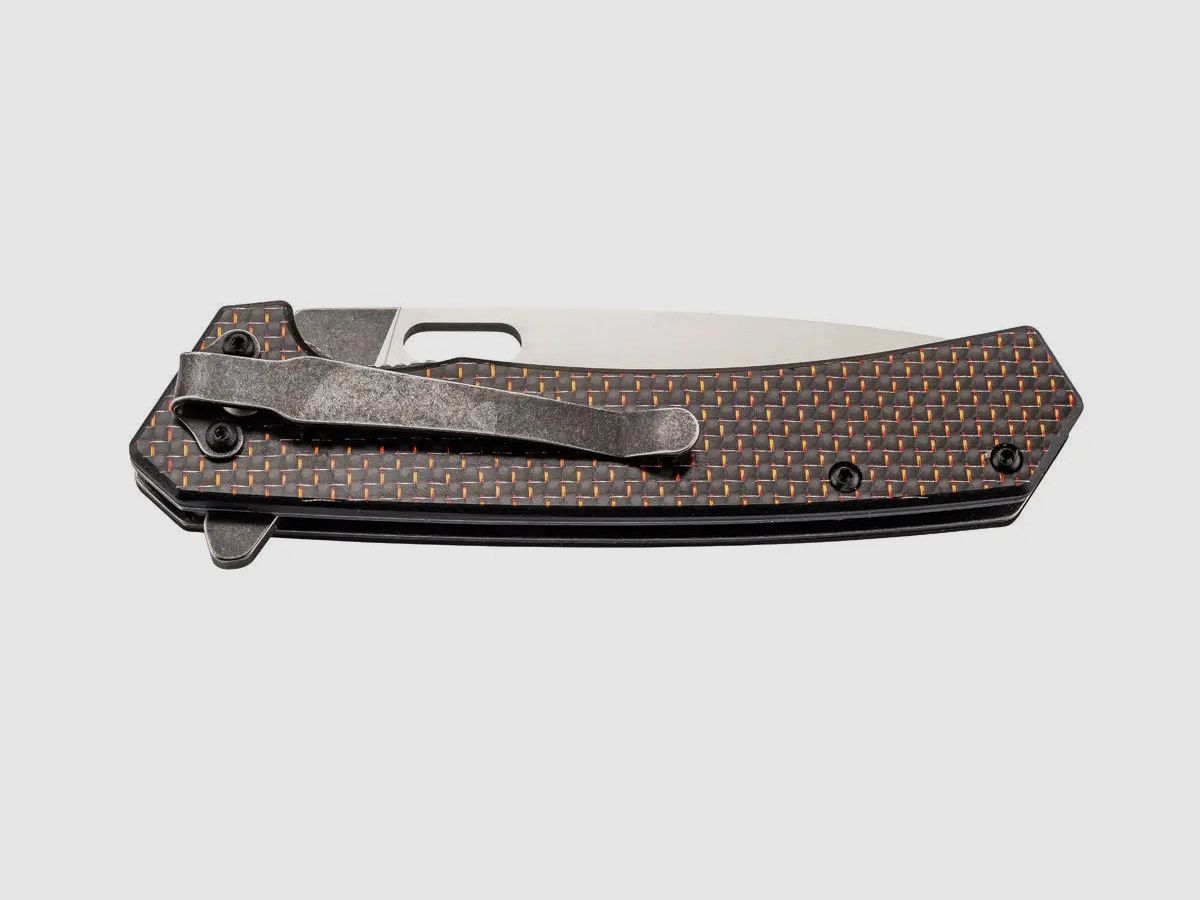 PUMA TEC Coltello Pieghevole, Carbonio con Clip