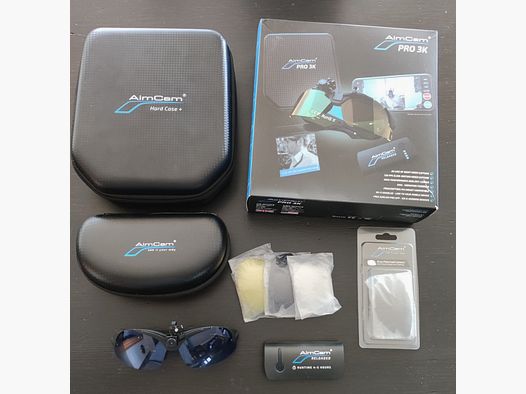 AimCam Pro 3K Fully Loaded Kit (Neuwertiger Zustand!)