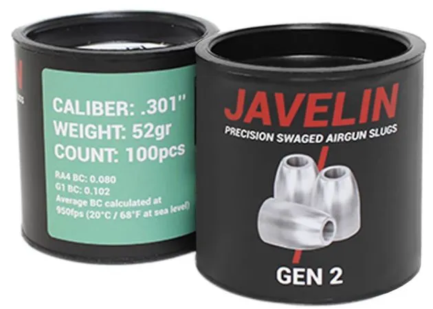 Javelin Gen 2 slugs 7.62 mm, 52 grain (.301), image 1 of 2