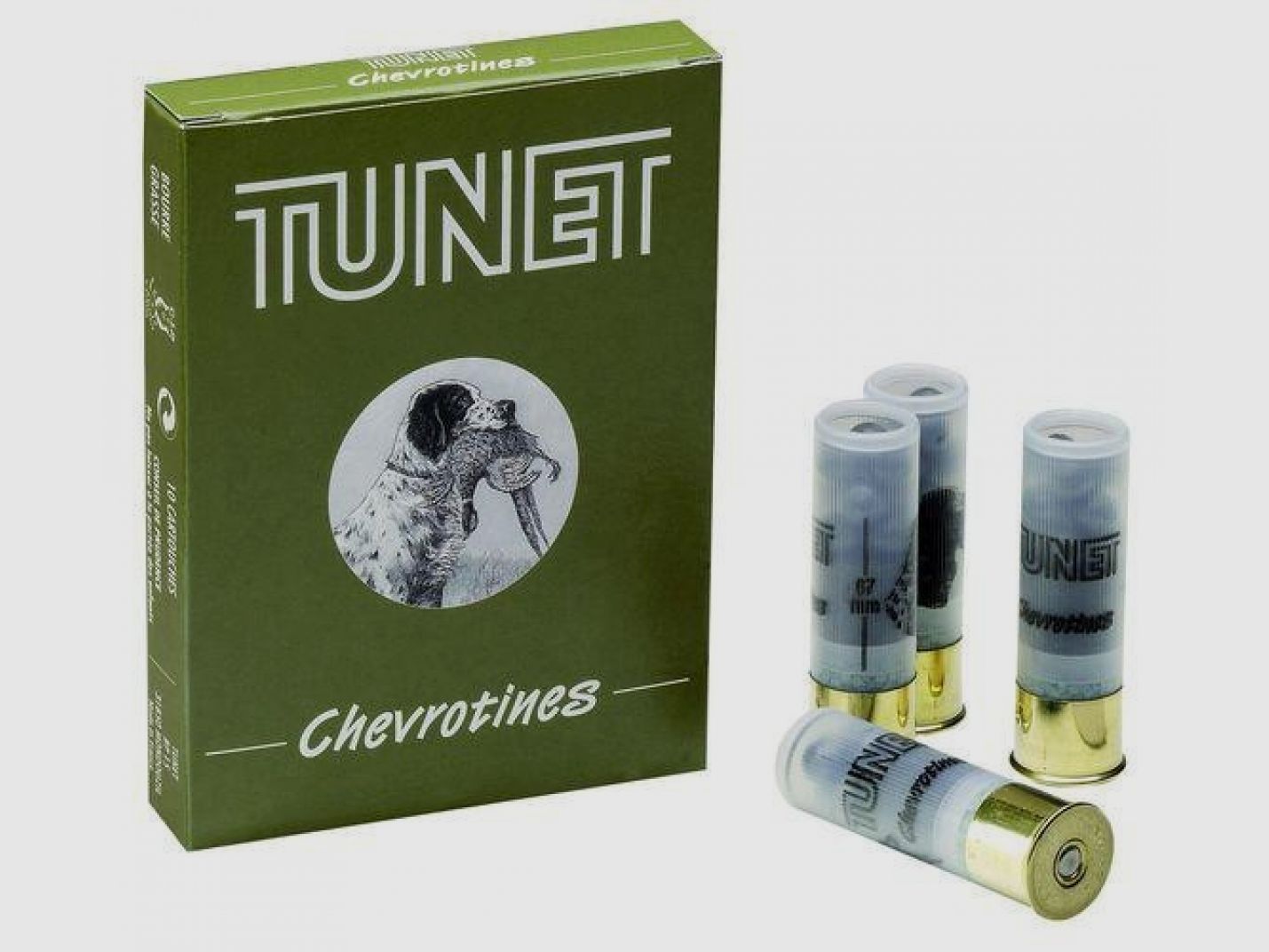 12/67 Chevrotines BR / 9 Kugeln Buckshot / 28g