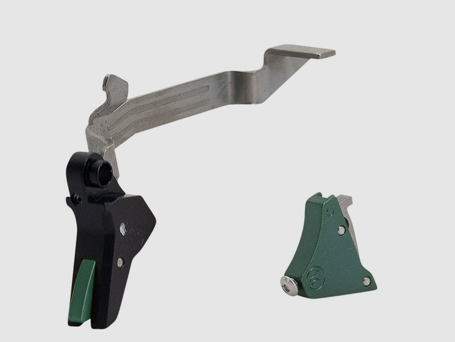 Timney Alpha Trigger für Glock Gen5 – G17/19/34 – 3lbs (1,3kg) – Green, Bild 2 von 2