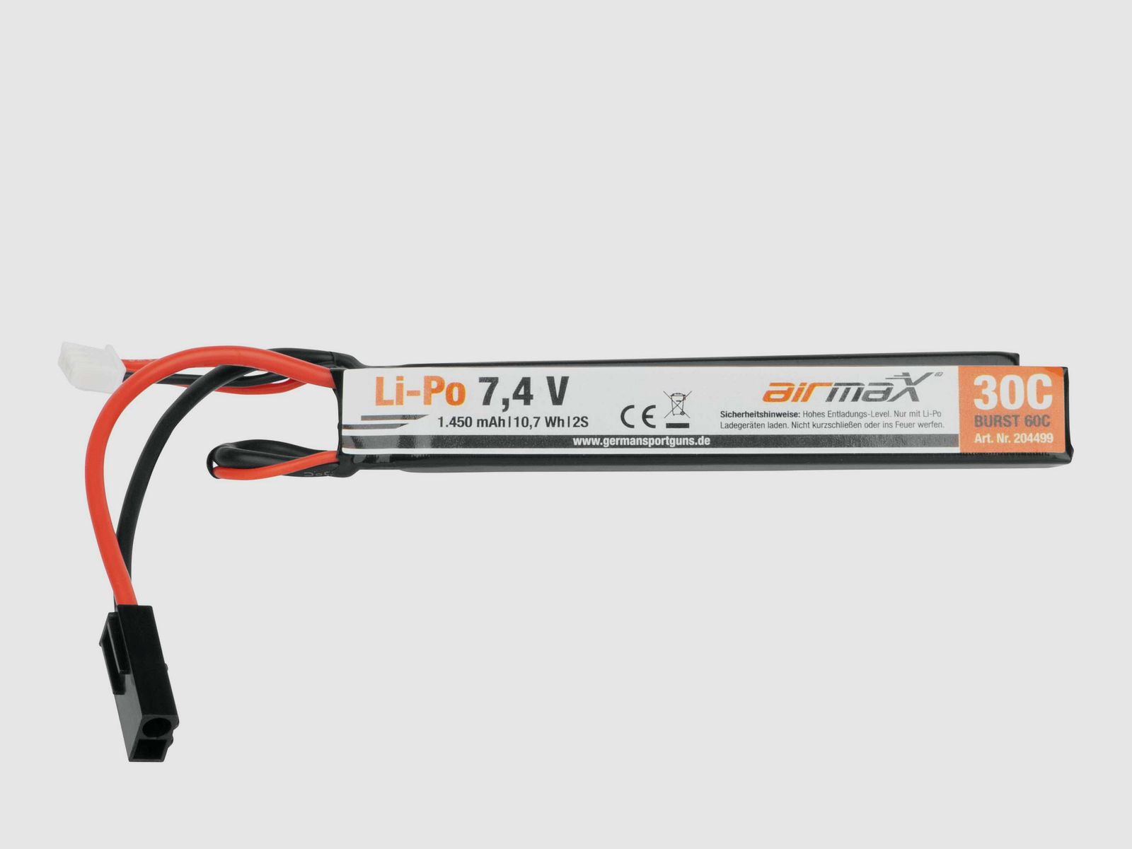 GSG Akku Li-Po 7,4V | 1.450 mAh - Airsoft