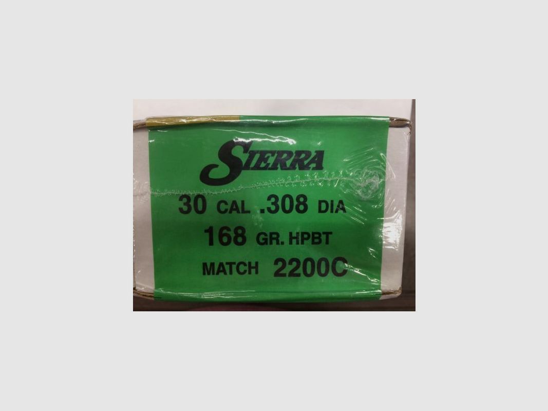 SIERRA Geschosse Kal. 30 168 gr HPBT, Bild 3 von 3