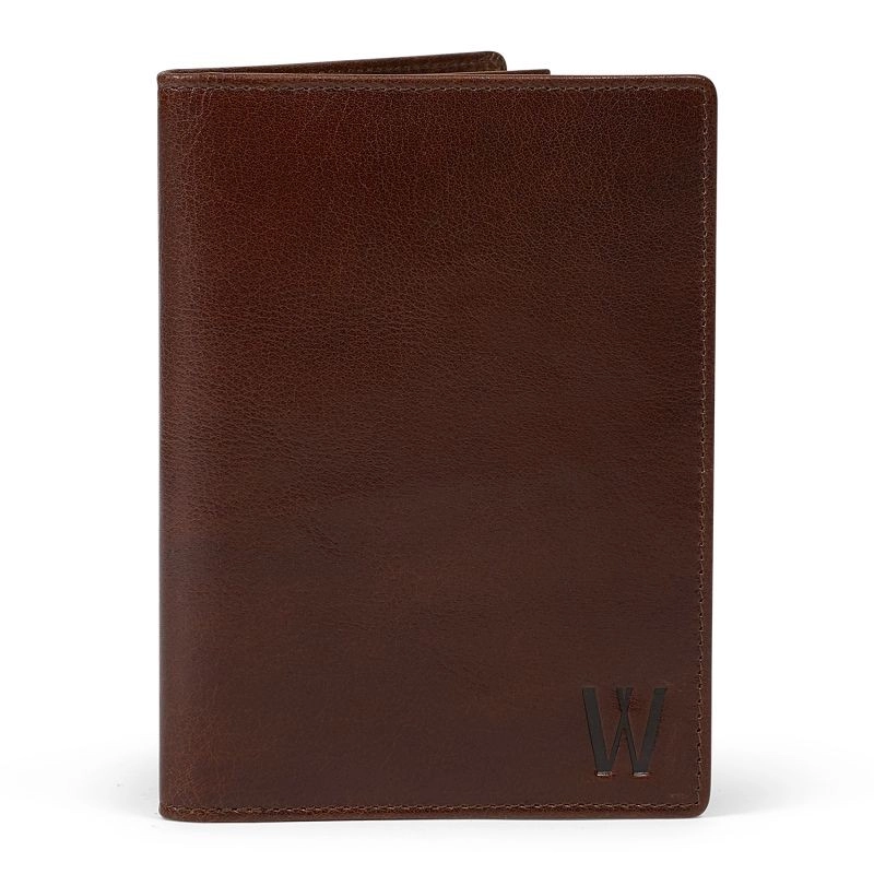 Waidmanns Leder porta licenza di caccia Falko Brandy, immagine 1 di 3