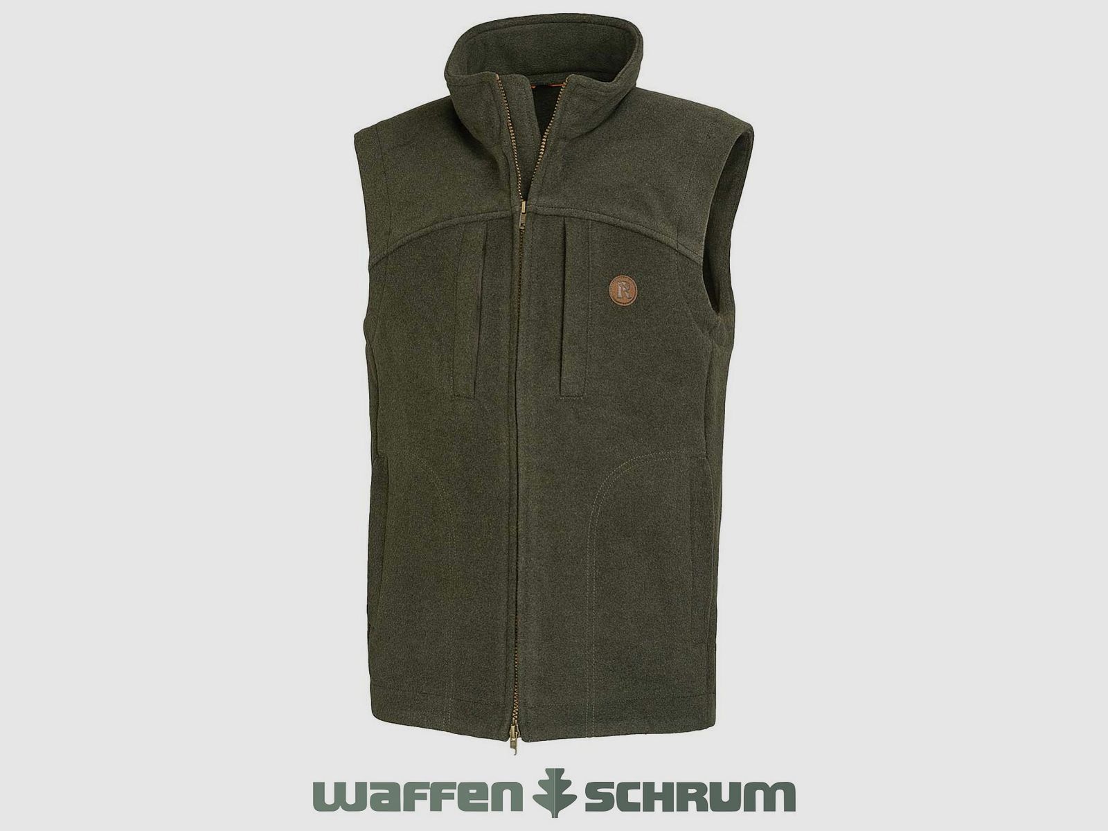 Rascher Weste Loden Hannes Oliv
