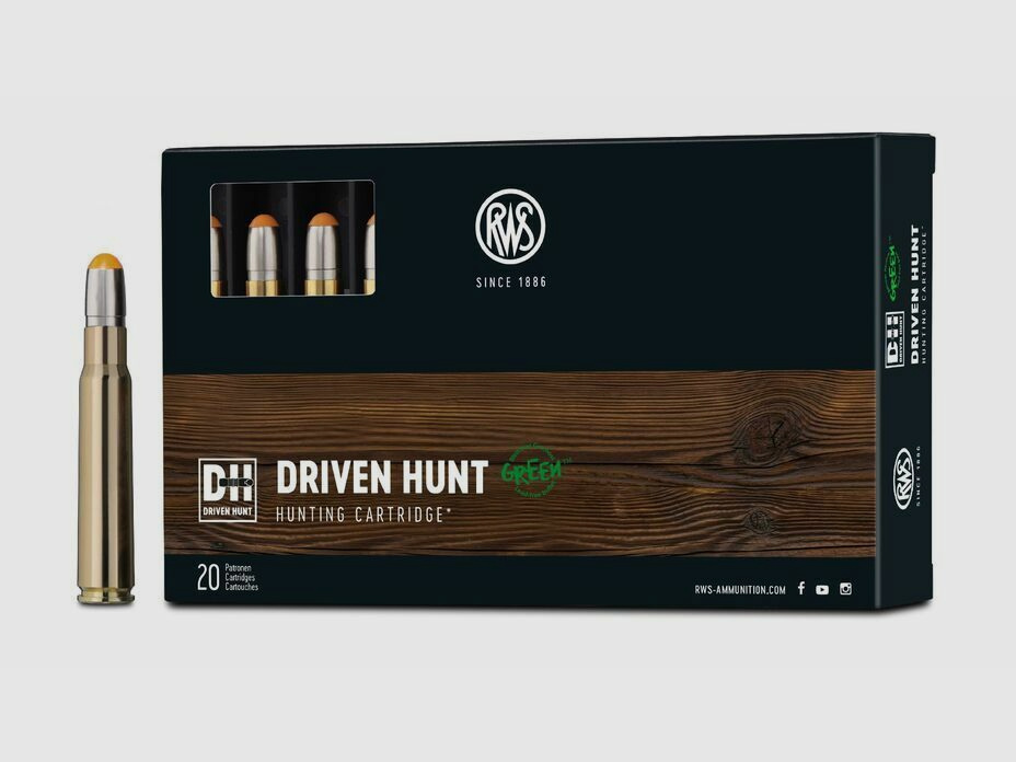 RWS Driven Hunt 10,4g/160grs à20 8x57 JS