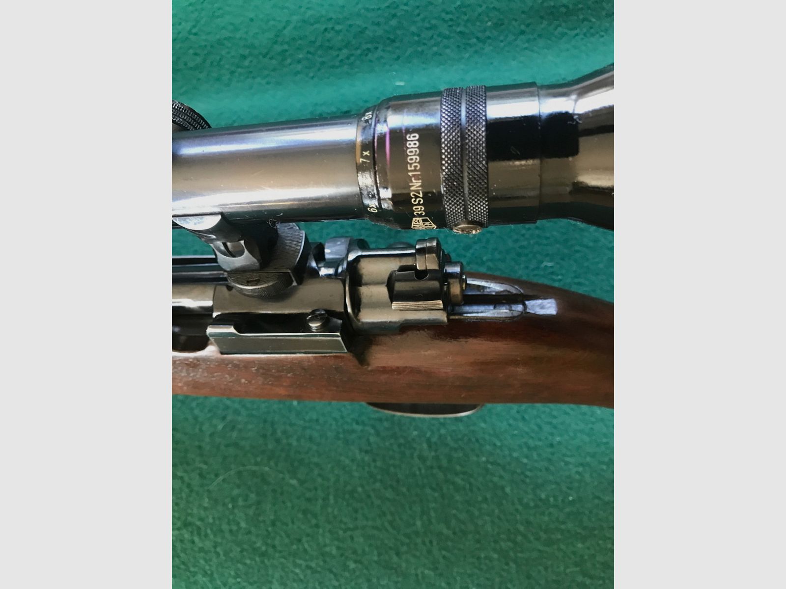Repetierbüchse 98 Kal.7mm RemMagnum  ZF Kahles 3-9x42 