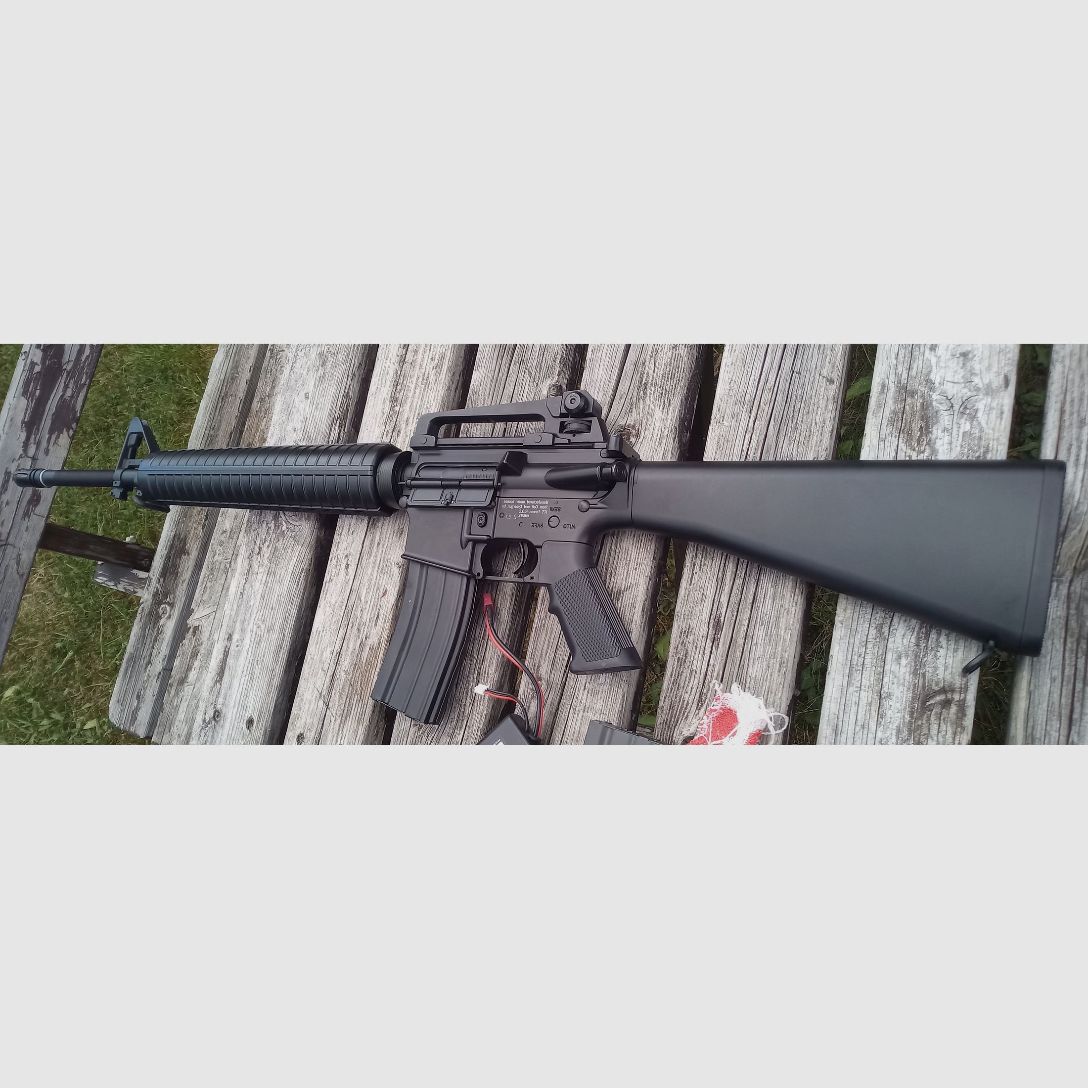 S-AEG Sturmgewehr Colt M16 A3  1,7 Joule ab 18 Jahren F Zeichen  ICS