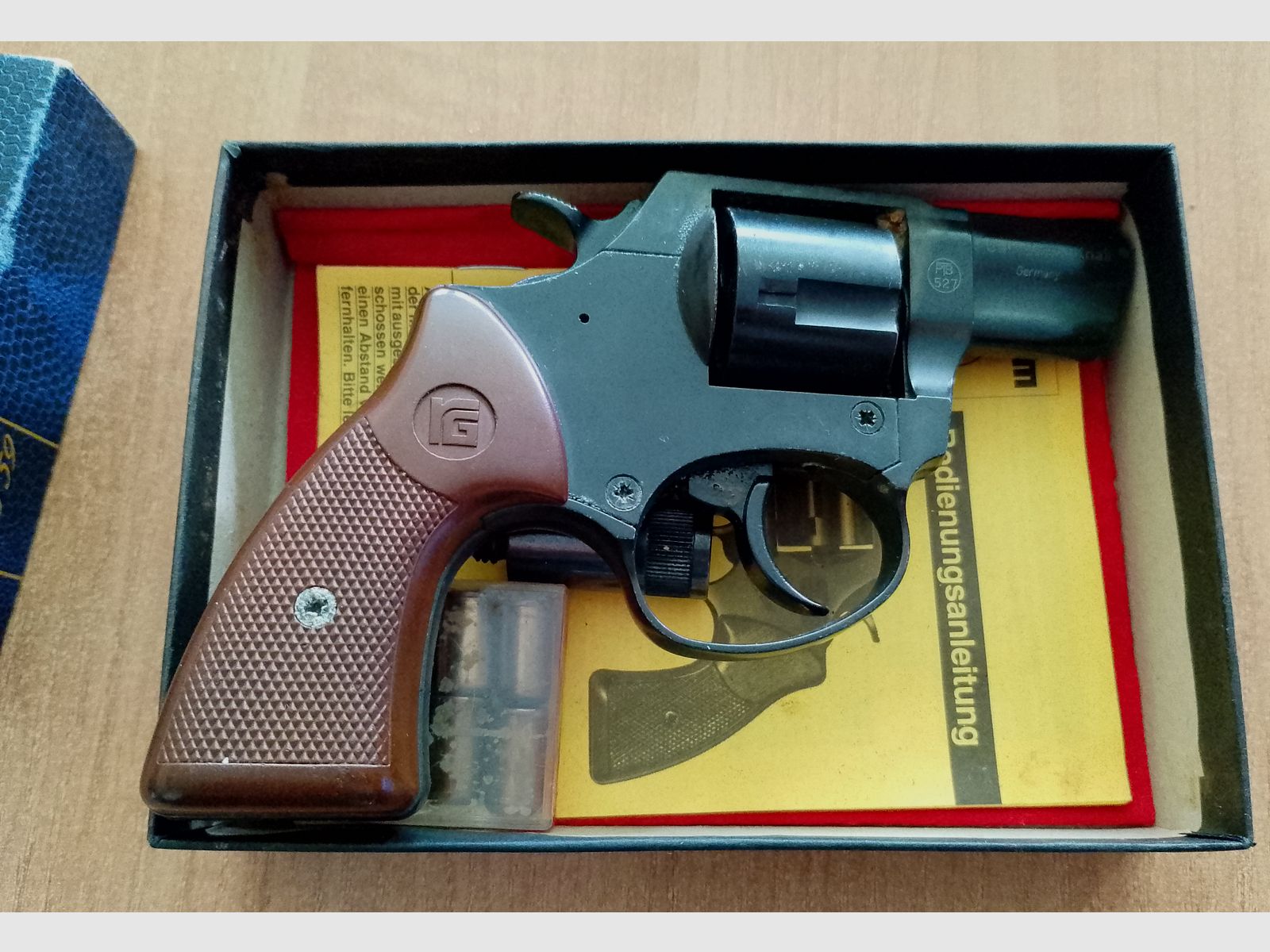 Röhm RG 59N Le Petit Schreckschussrevolver im Kaliber 9mm R.K. mit OVP!