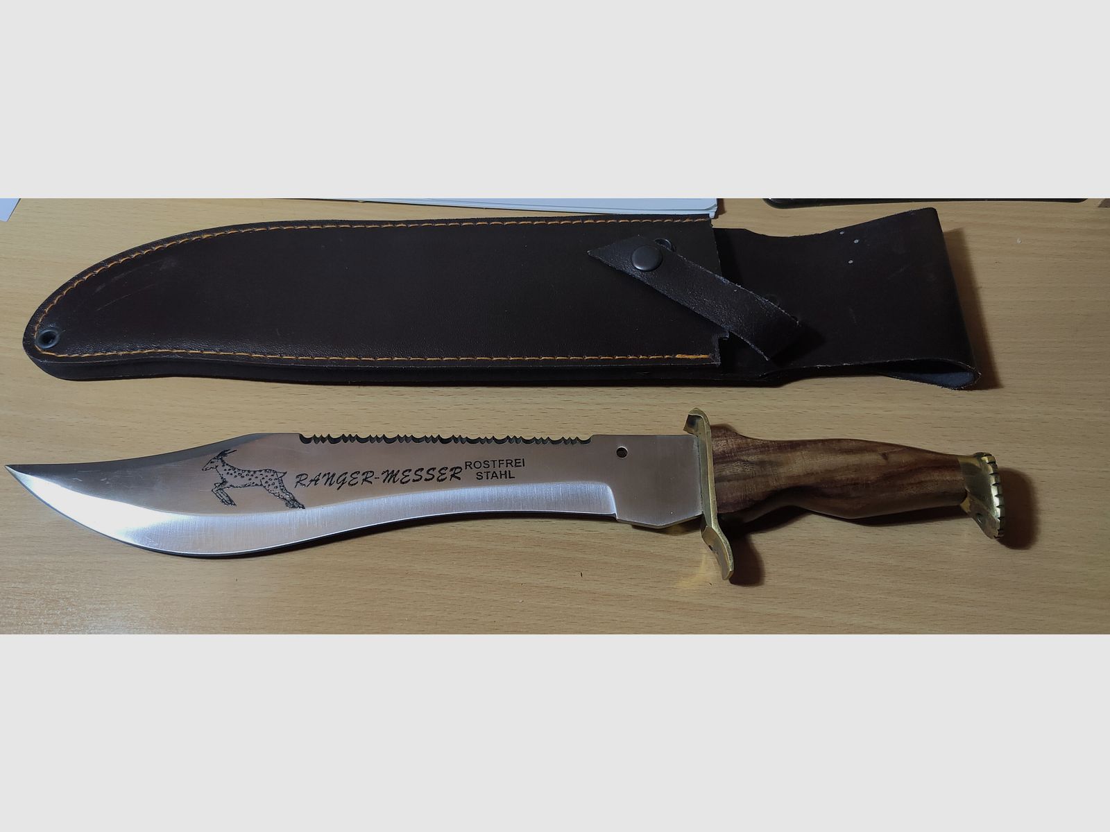 Coltello Ranger Herbert Master 430 - Lama di 30,5 cm / Lunghezza totale di 43 cm
