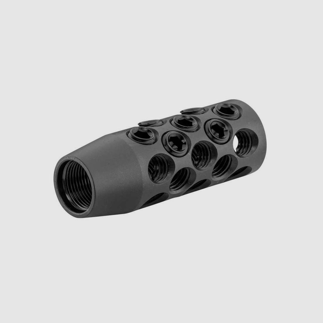 Stalon - Frein de bouche coloris inox - Max. 7,62mm - M14x1, billede 5 af 9