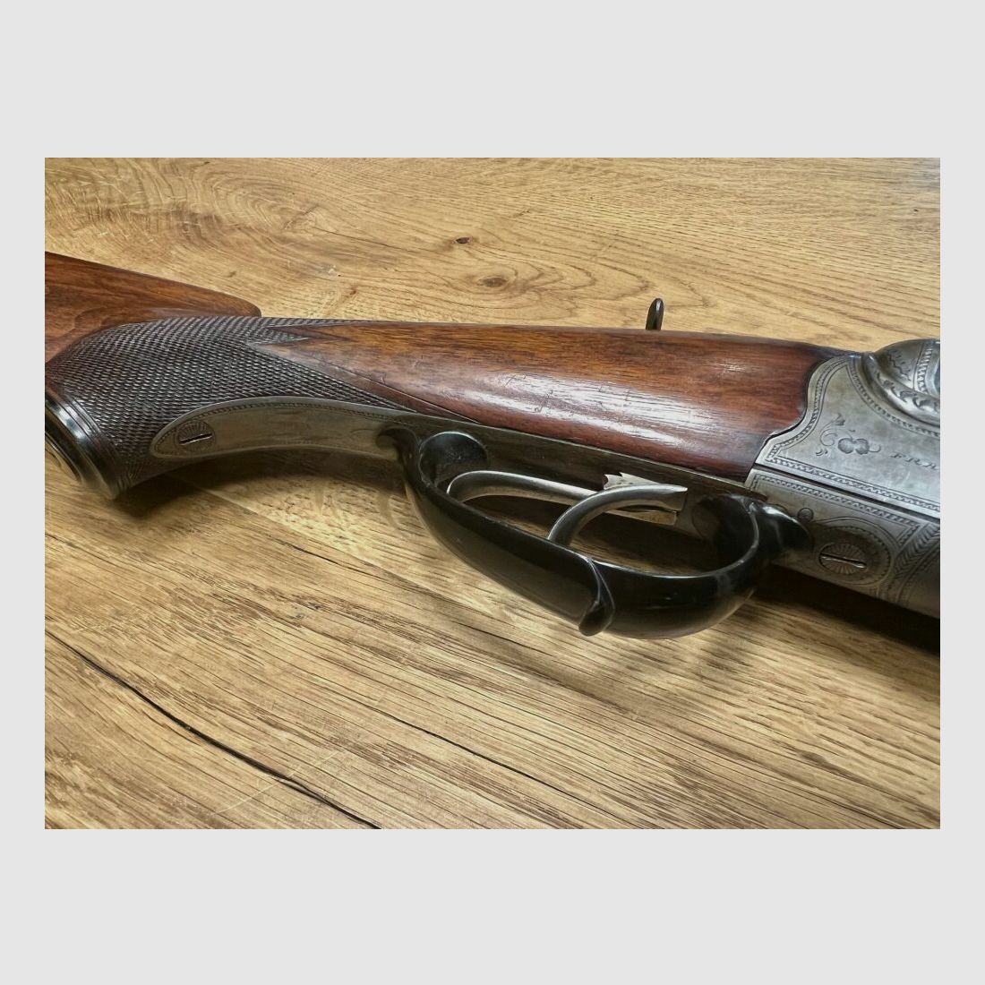 W. Collath & Söhne arme de collection fusil à double canon avec verrouillage excentrique