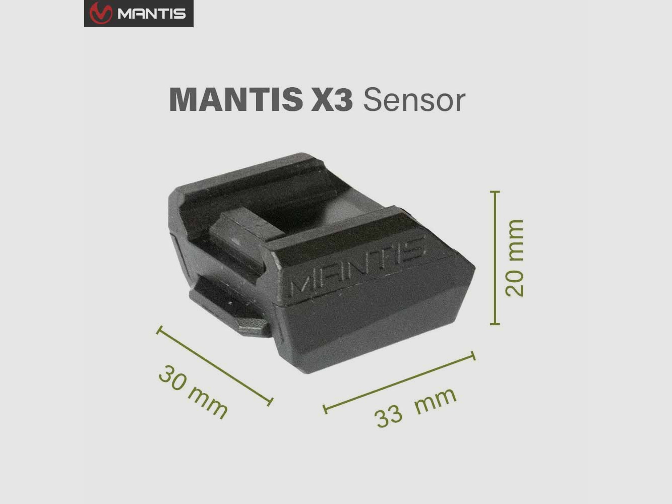Sistema de rendimiento de tiro MANTIS X3