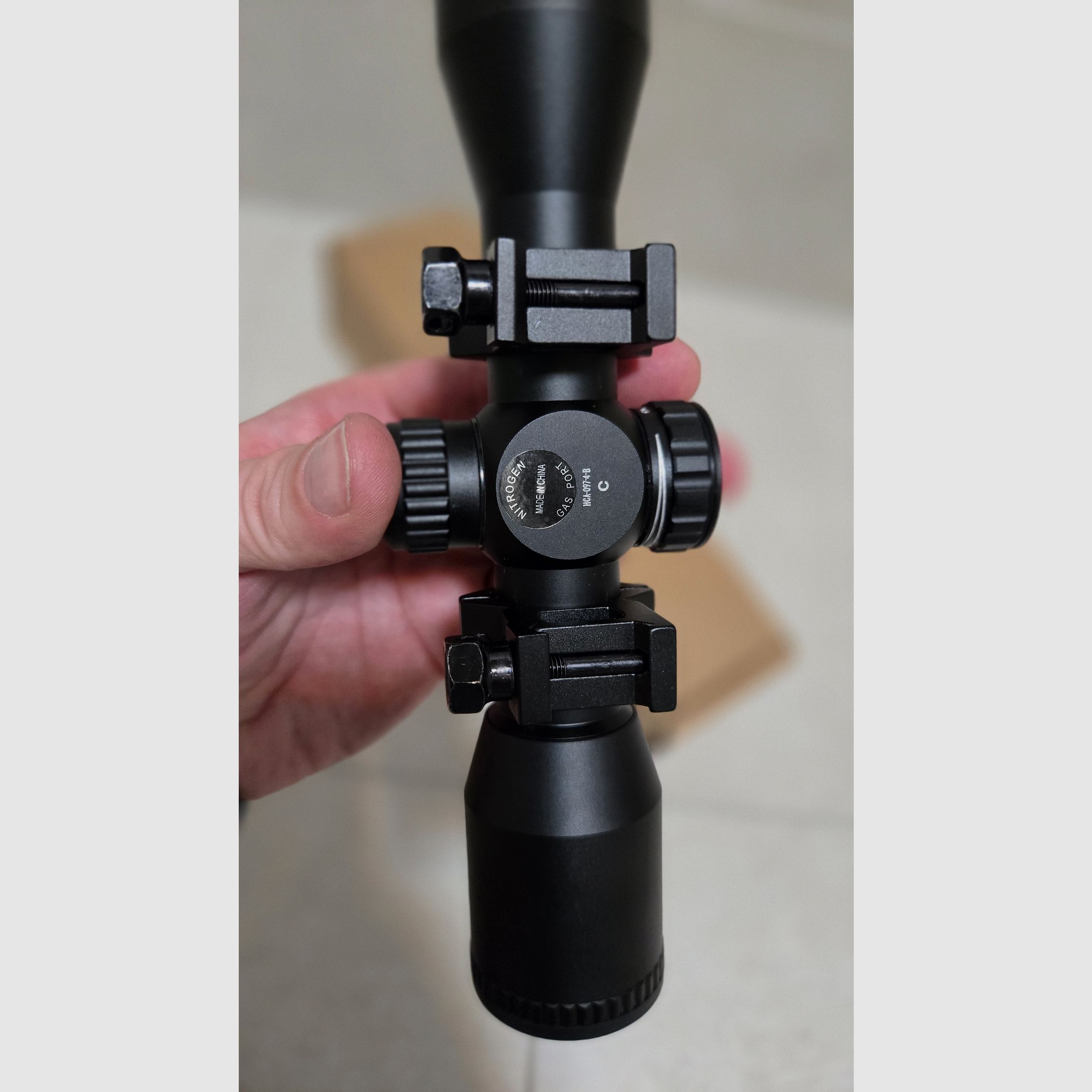 TenPoint Pro-View 400 Optik 4x Vergrößerung beleuchtet 22mm Weaver oder Picatinny- NEU & OVP