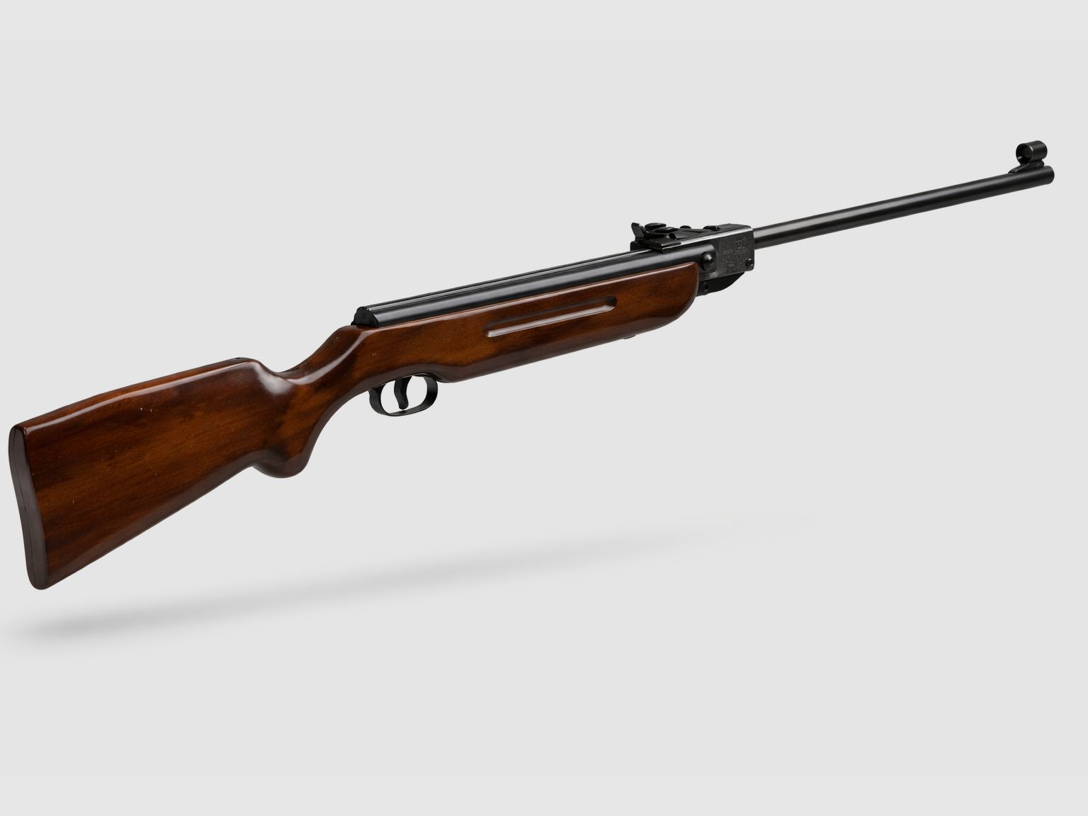 Luftgewehr Weihrauch HW 50 4,5 mm, mit Zielfernrohr, Kugelfang und 1.000 Kugeln