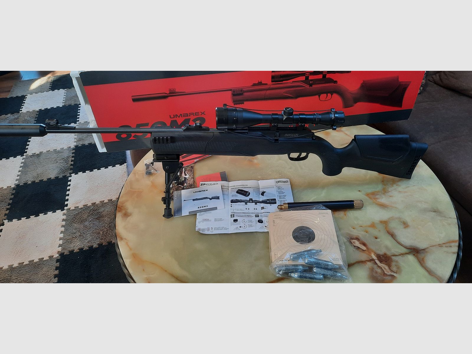 Luftgewehr  umarex 850 m2 kit