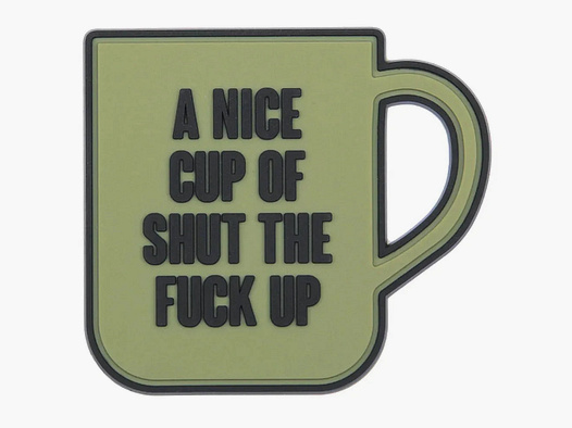 101 INC 3D Patch PVC A Nice Cup