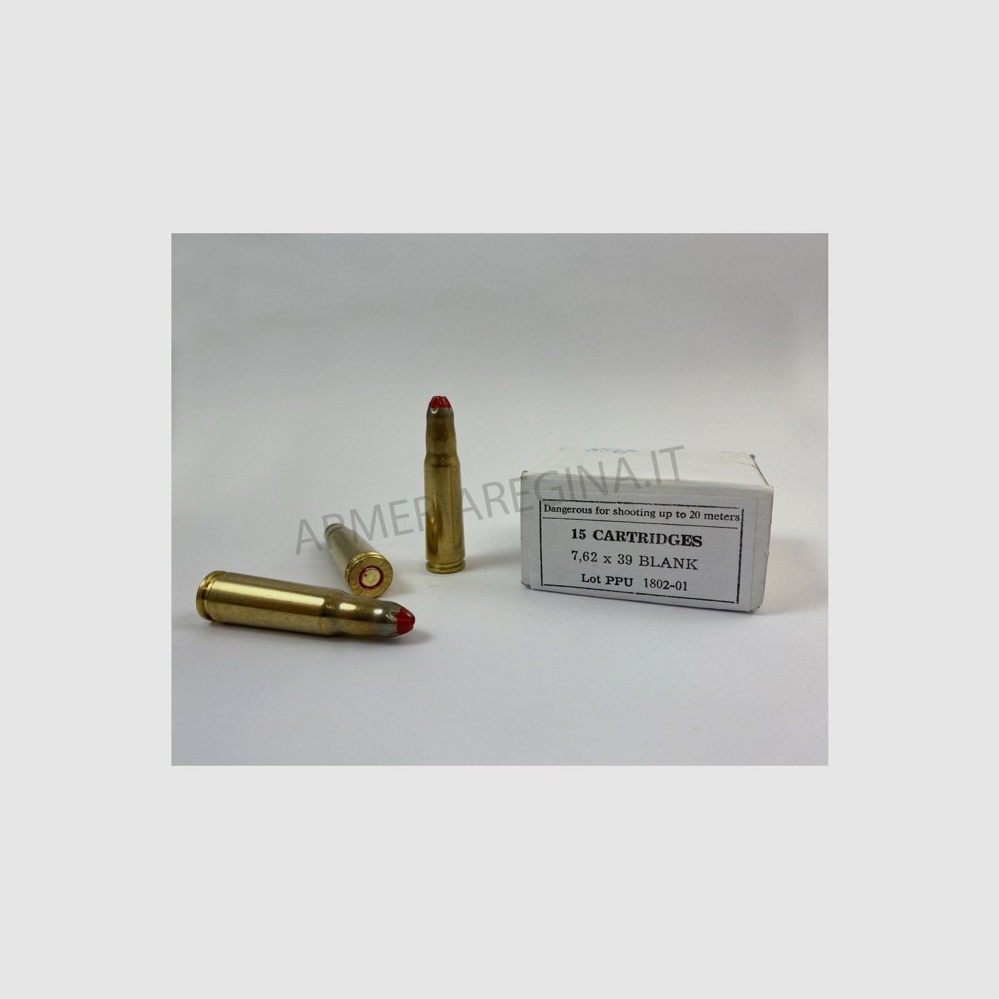 PRVI PARTIZAN BLANKPATRONEN Kal. 7,62x39mm 20St.