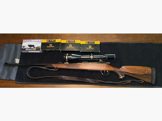 Voere 8x68S Zeiss Diavari ZM 3-12x56 T inkl. Munition
