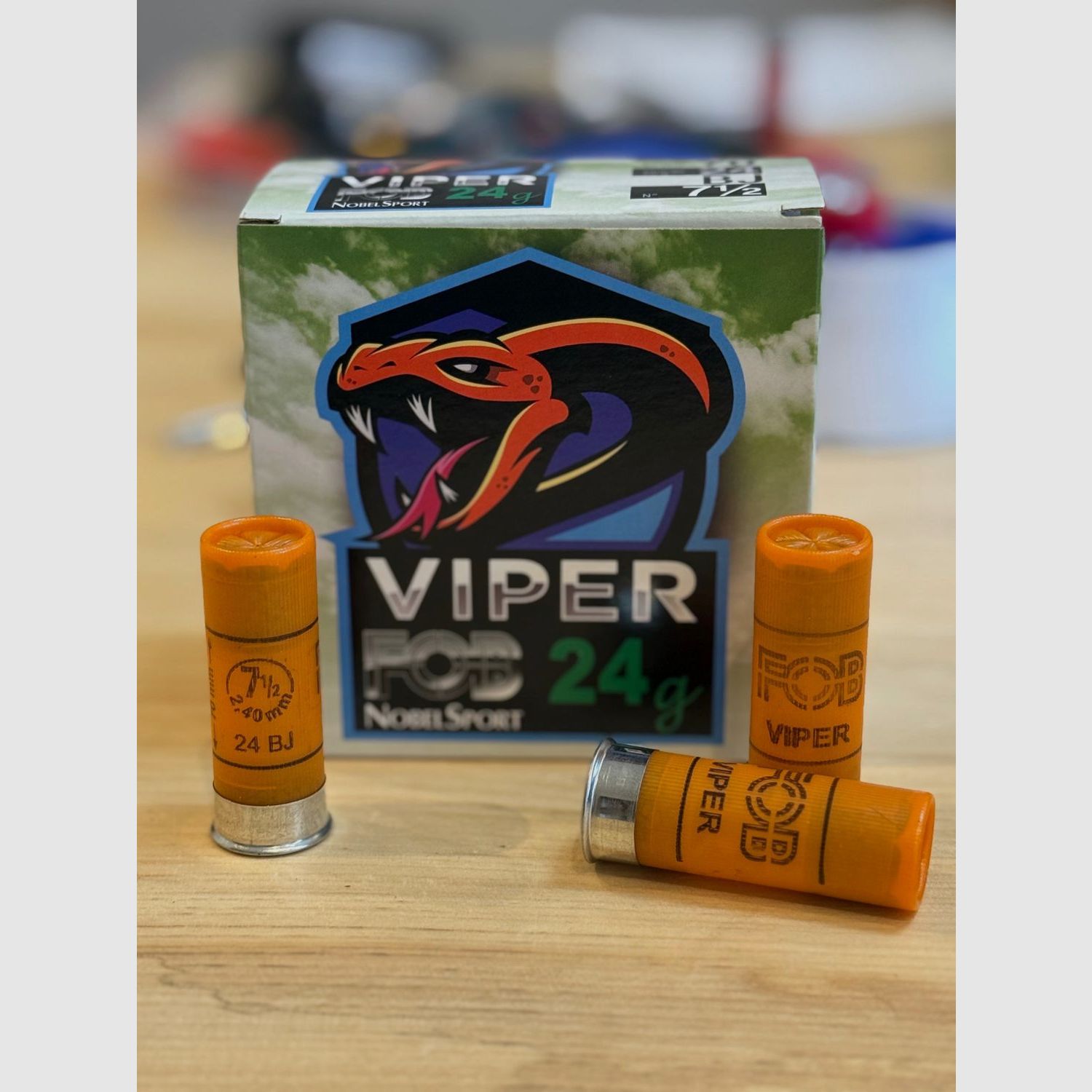 FOB Viper - 12/70 - 24g - No. 7.5 (2.4mm) - Lead