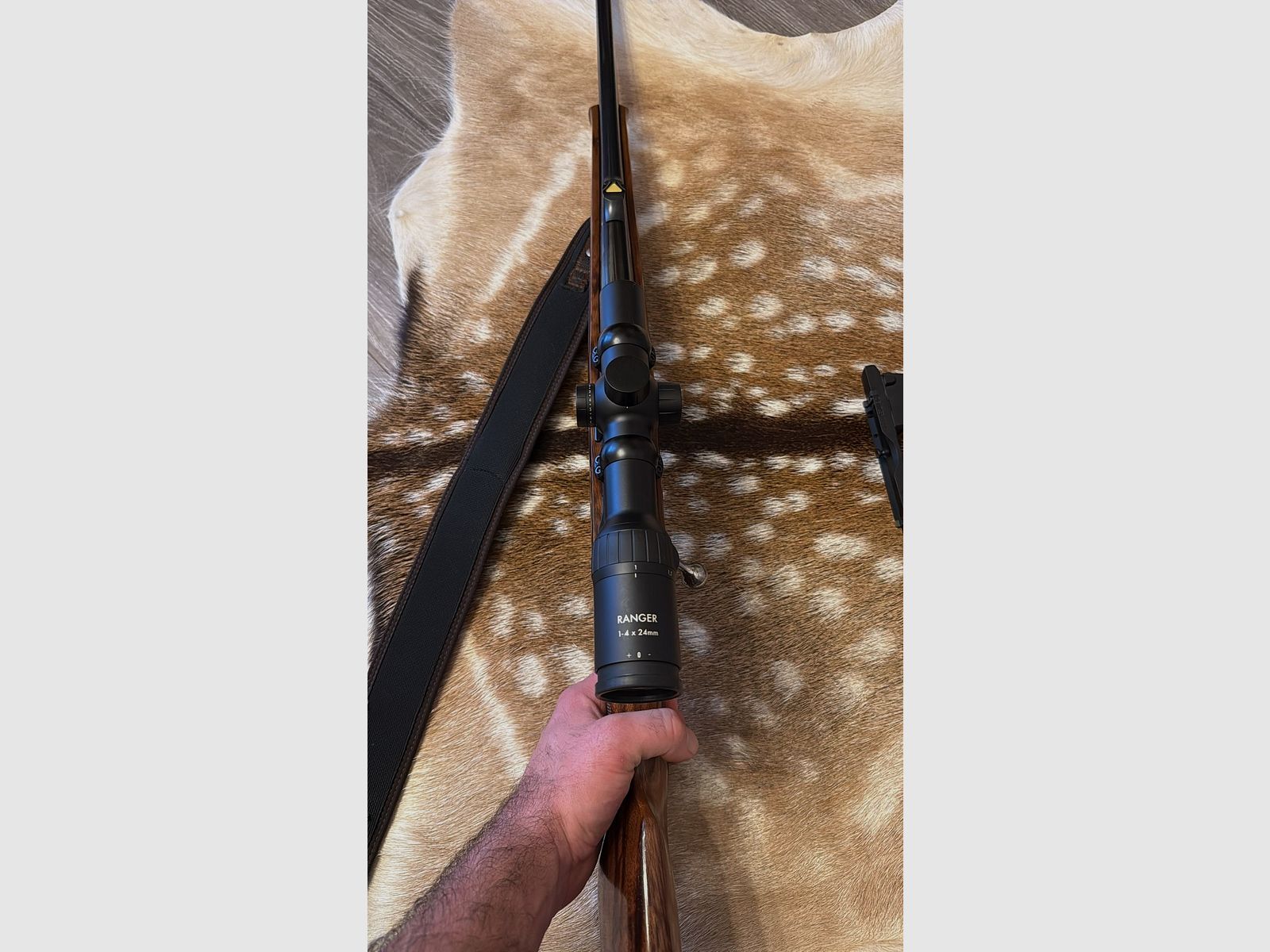 Antonio Zoli Repetierer 9,3x62 mit Handspanner