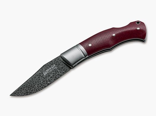 Taschenmesser Boxer Dragonskin-Damast von Raphaël Durand Messer